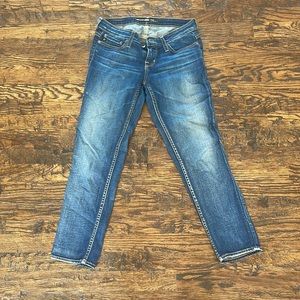 Big star low rise crop jean